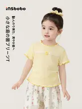 Tシャツ キッズ ガールズ 半袖 薄手 トップス おしゃれ 夏 サマー