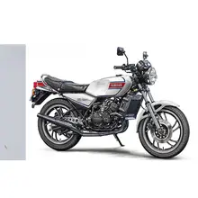 バイク模型【ミニチュア・組み立て式・ヤマハRZ250・一九八〇年モデル】