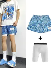 アメリカンショートパンツ 夏用 膝丈 スポーツ 速乾