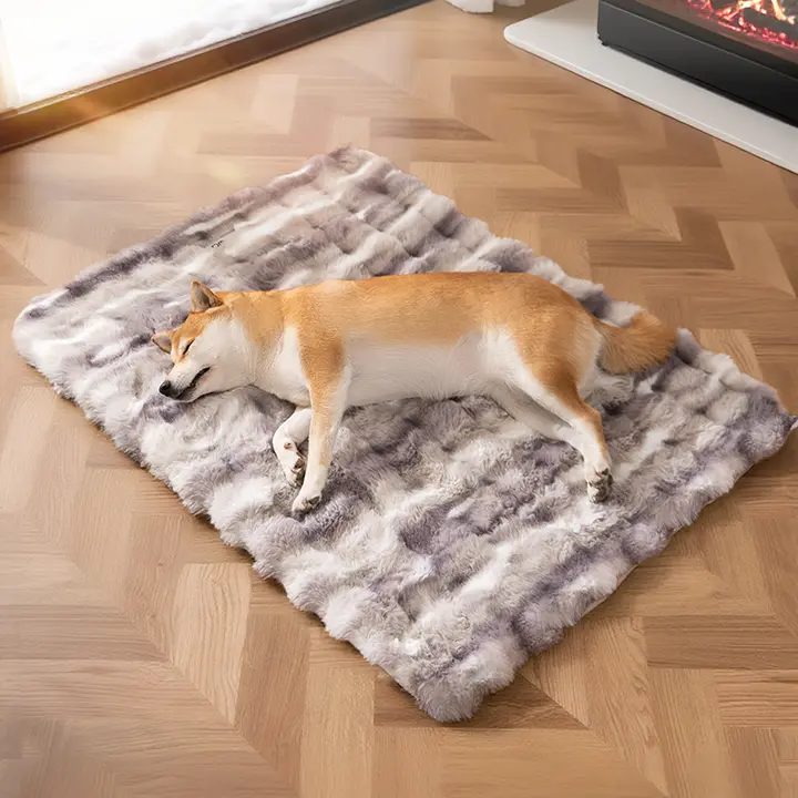hipidog 極上の柔らかさペット用クッション【冬用・厚手・犬猫兼用・毛布タイプ】（セットアップ対応）