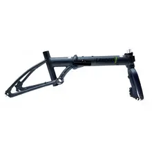 軽量アルミ製 折りたたみ自転車フレーム【ディスクブレーキ対応・十速】