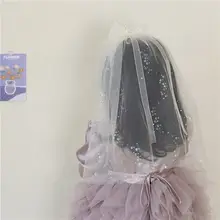 子供用 ヘアアクセサリー プリンセスドレス用ベールとクラウン【防滑デザイン】