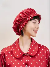シルク製ヘアキャップ【アミノ酸配合・ギフトボックス入り】