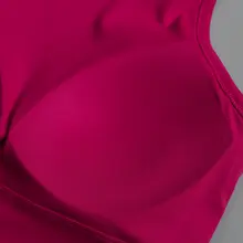 トレーニング用女性ランニングブラ【一体型・防震・ヨガ・ジム用・キャミソール】
