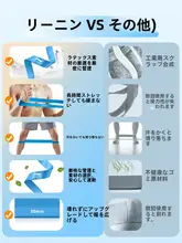 LI-NING バドミントン用エラステックトレーニングバンド【抵抗バンド・コアトレーニング用・1015-2030ポンド】
