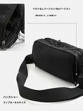日本のトレンドブランド FORCE 2WAYWAIST ウエストバッグ