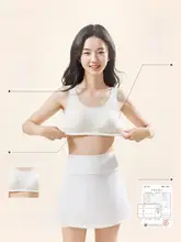 綿素材の女の子用インナー【成長期・ブラジャー・キャミソール・学生用】