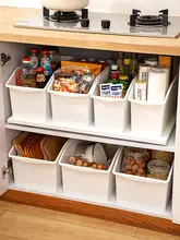 キッチンキャビネット用調理器具収納ボックス【水切りカゴ・引き出し内仕切り】