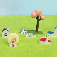 カートゥーンタウン刺繍ステッカー【DIY手帳カバー・スマホ・iPad装飾用・バッグ・衣服用】