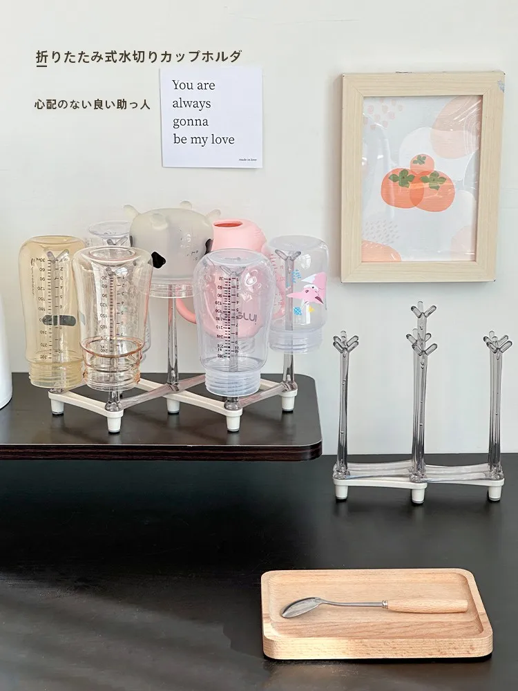折りたたみ式哺乳瓶乾燥ラック：ベビー用品の収納効率を最大化する実用設計