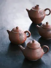 中華スタイル陶製茶壺【シンプルデザイン・一人用】