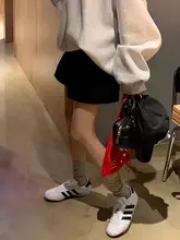 春用フィット幅広レースデザインパンツ【ウエストゴム・単色・女性用】（セットアップ対応）