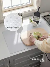 霜山模様シリコン製防滑テーブルマット【キッチン・熱保護・家庭用】