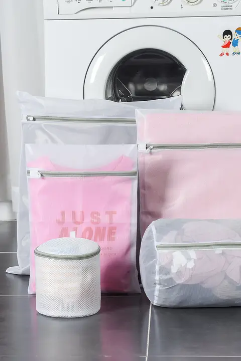 家用洗濯ネット【厚手・細かいメッシュ・衣類用】