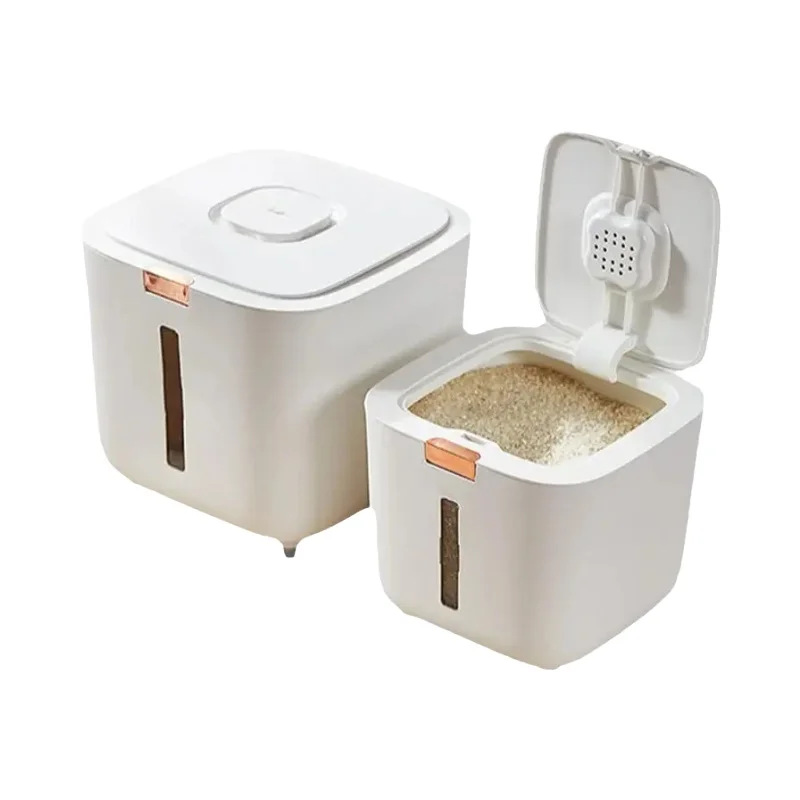 CAROTE 防虫防潮密封米収納ボックス【食品級・大容量・多用途】