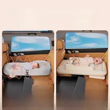 車用ベビー寝床【後部座席用・快適なマット】