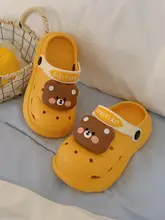 夏用子供用防滑サンダル【かわいいクマデザイン・男女兼用・カジュアルスタイル】