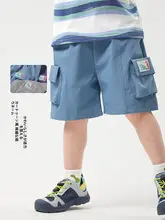 男の子用 カジュアルショートパンツ【夏用・薄手・工装風】