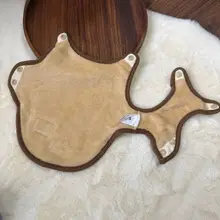 ペット用秋冬フランネル暖かいベスト【猫・犬用・アウトドア用・一体型】