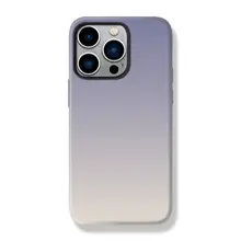 シンプルなグラデーションパープルのスマートフォンケース【防落仕様・マット仕上げ・対応機種多数】