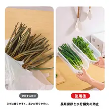 野菜保存ボックス【食品級・湿気防止・大容量・冷蔵庫用】