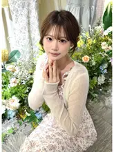 清楚なデザインの春用ニットカーディガン【カラフル・薄手・マホ毛使用】