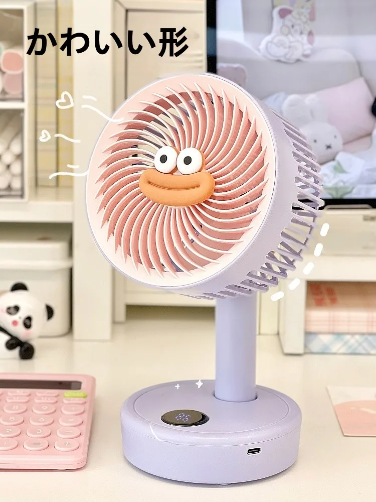 USB充電式デスクファン：体調不良時の静音対策に最適なコンパクトモデル