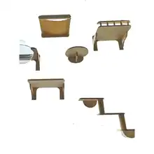 穴あけ不要 吸盤式 木製キャットクローリングラック【壁掛け・窓辺用・ハンモック付き】