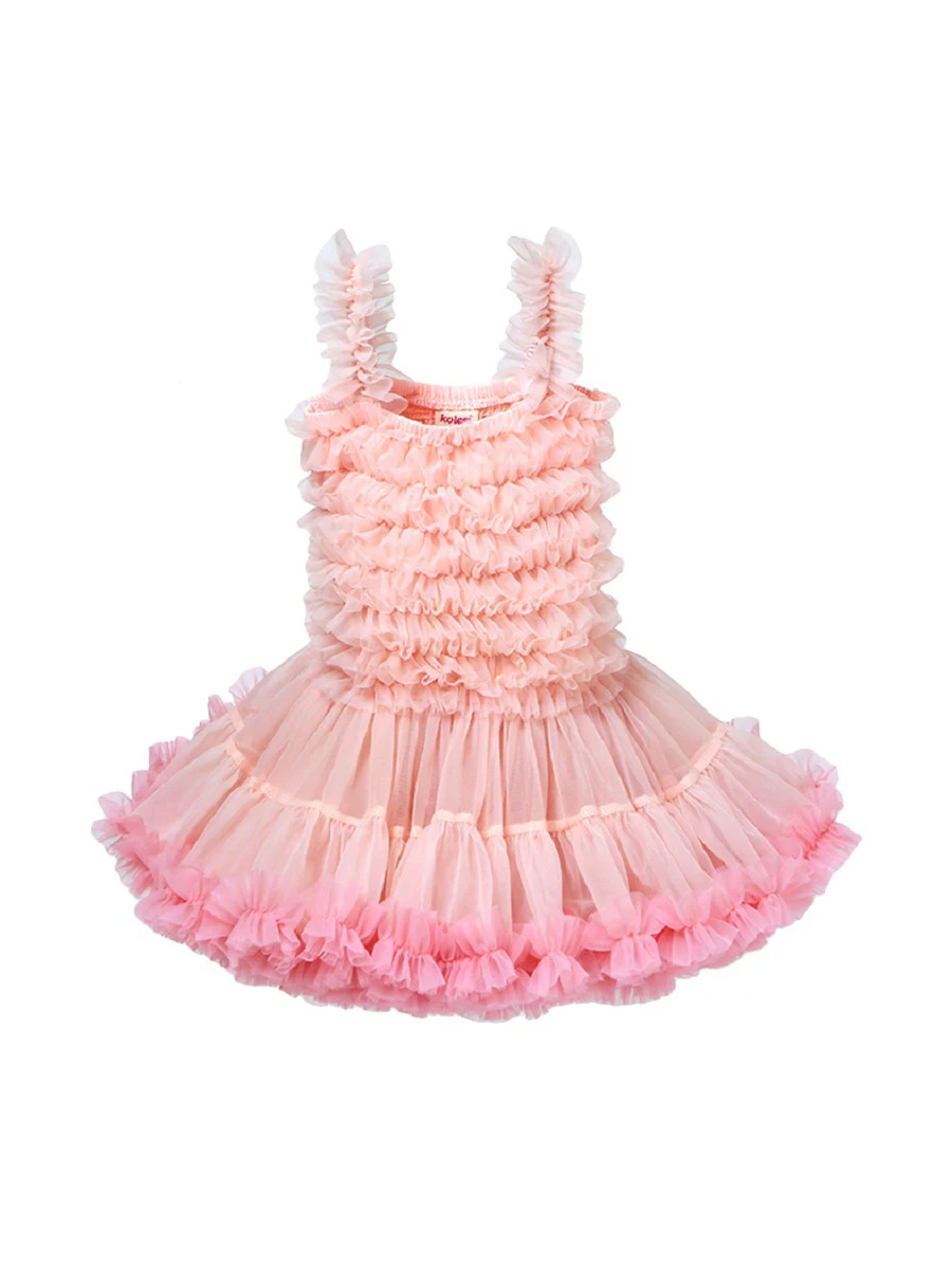 女の子赤ちゃん用チュチュドレス：夏のプリンセススタイルで誕生日を彩る