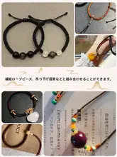 手作りロープ編みネックレス【高太ロープ・DIY材料・ハンドメイド】