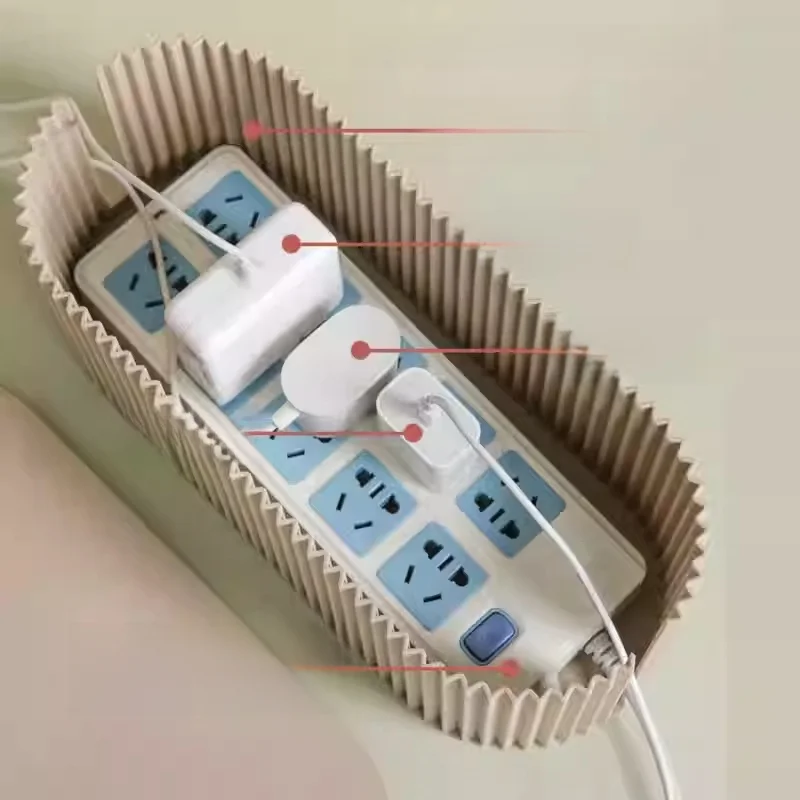デスク上用ケーブルボックス：電源タップ収納と充電器整理の実用性を検証