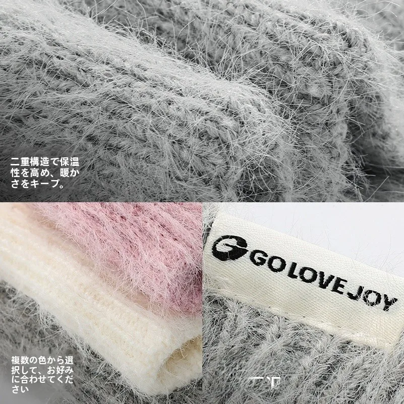ウール製の保温耳あて：冬の寒さを和らげる女性向け防寒対策