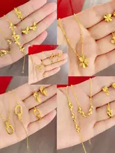 蝶モチーフのブレスレット・ネックレス・リング・イヤリング【サーキュラーデザイン・四葉のクローバー・ウェディング用】（セットアップ対応）