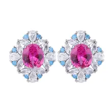 華やかなデザイン！人工ルビーをあしらったリング【女性向け・軽やかで上品な装飾】（セットアップ対応）