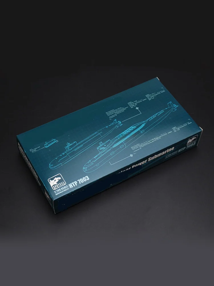 双髻鮫型潜水艦模型：中国093/094型1:700比例拼装模型的精准还原与实战应用