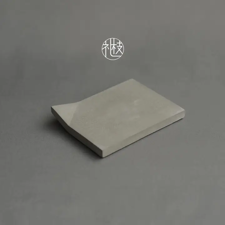 和風コンクリート折角コースター用トレイ【ジュエリー装飾用】