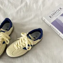 女性のためのホットスタイルイエローデューティトレーニングシューズ2025新しいスタイル