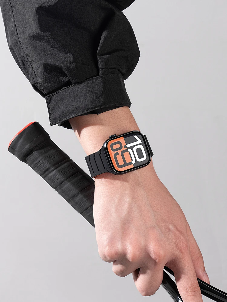 Apple Watch文字盤追加用スポーツ用シリコン製バンド：S10/S8/S7対応モデルの実用性と設定方法
