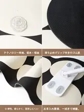 キッチン用ロングマット【滑り止め・防油・簡単お手入れ・吸水性・家庭用】