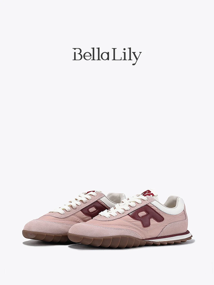 フラットシューズ 歩きやすい ブランド Bella Lily レディース通気性スリムデザイン