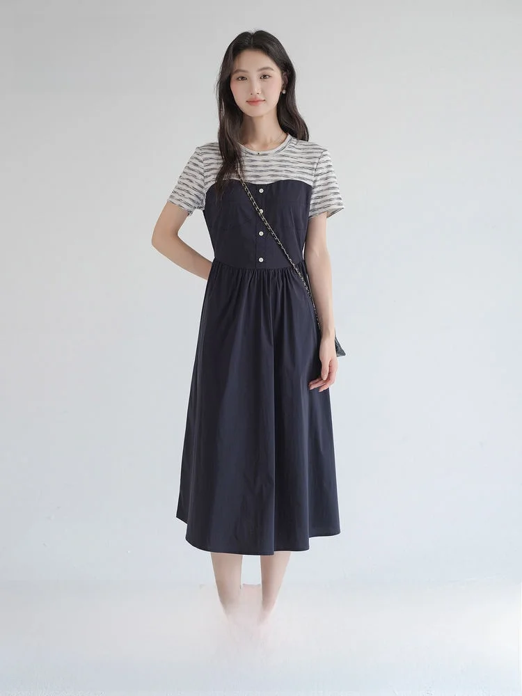 6月後半に通勤する女性が「きれいな服装」を選ぶには？Lroseyのカラーコンビネーションワンピースが解決する3つの理由