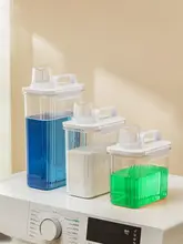大容量透明洗濯用洗剤ボトル【家用・柔軟剤交換用・広口】