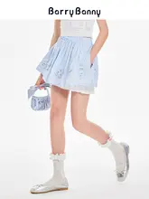 女児用海洋デザインスカート【夏向け・防走光・清新で可愛い】（セットアップ対応）
