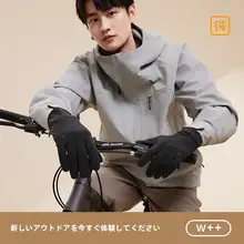 デザイン性と機能性を兼ね備えた メンズ秋冬用分指手袋【保温・アウトドア・バイク・釣り対応】