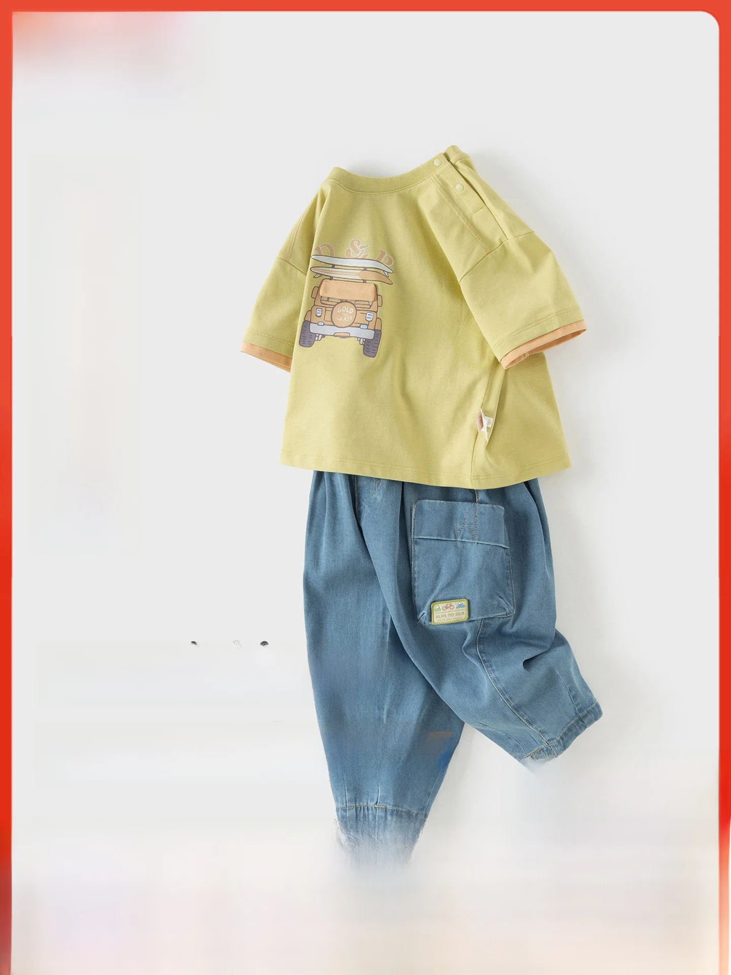 涼感ショートスリーブとロングパンツセットアップ：気温20度向け子供服の収納と着用実態