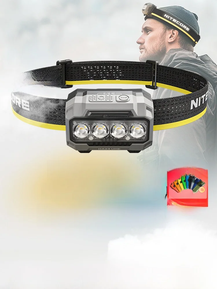 LEDヘッドライト 雪対策に最適なアウトドア用ヘッドランプはNITECORE HA23 UHE