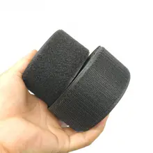 黒の高品質ナイロンマジックテープ【DIY用・ファッション・シューズアクセサリー】