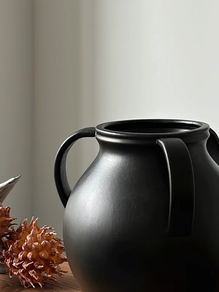 花瓶 陶器 ヴィンテージ ハンドメイド 上品 おしゃれ 生け花 卓上 リビング 民宿
