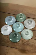 汝窯 陶器製 三才茶碗用 蓋子【小型・茶器アクセサリー】