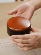 宋坑 墨海 砚台【3寸/4寸/5寸・蓋付き・防干設計・羅紋端砚】